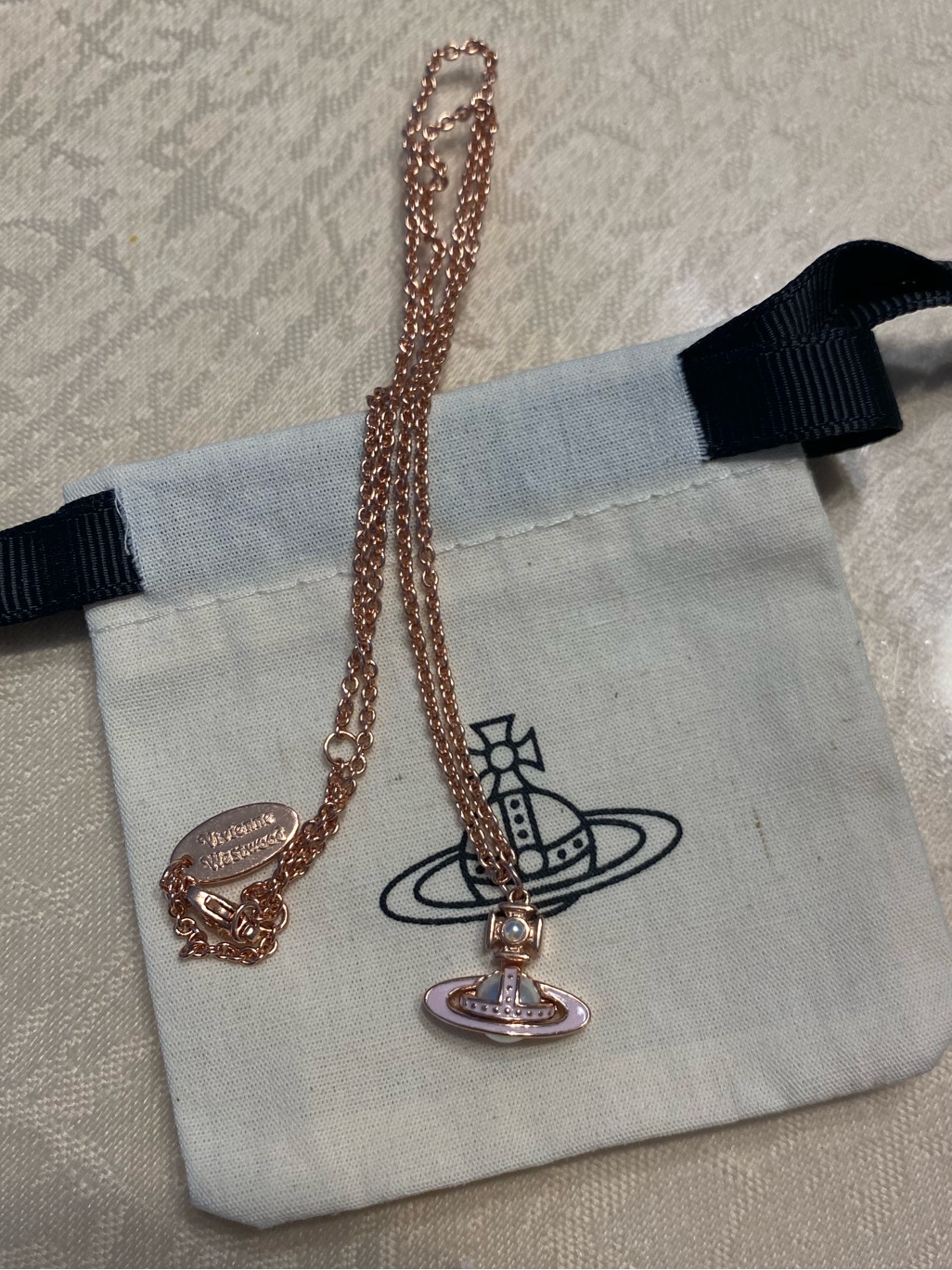 Vivienne Westwood Sterling Silver Necklace